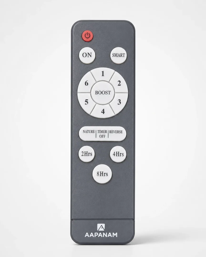 Aapanam Aapanam BLDC Ceiling Fan with 5 Years Warranty โ Vixa DX Deco Trim 1200mm with RF Remote โ view 2