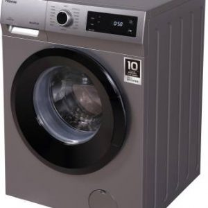 Toshiba 7.5 kg COLOR ALIVE, Drum Clean Technology, 15-Minute Quick Wash Fully Automatic Front Load with In-built Heater Silver