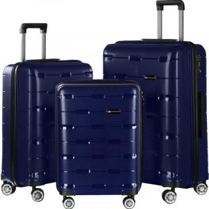 Hard Body Set of 3 Luggage - Santorini