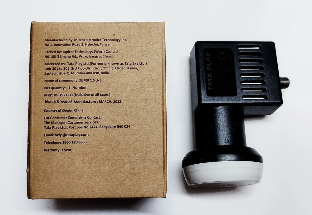 Tata Play Super LNB For MDU Yash Retail