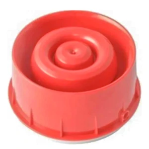 Morley 15-29 VDC Intelligent Wall Mounted Pure White Detector Base Sounder Strobe with Red Lens WSO-PR-N05