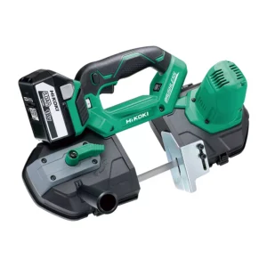 HiKOKI 80x80 mm 18 V Cordless Band Saw Green and Black, CB18DBL