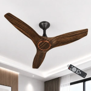 Aapanam Vixa Pro Wood Royal Teak BLDC ceiling fan with RF remote